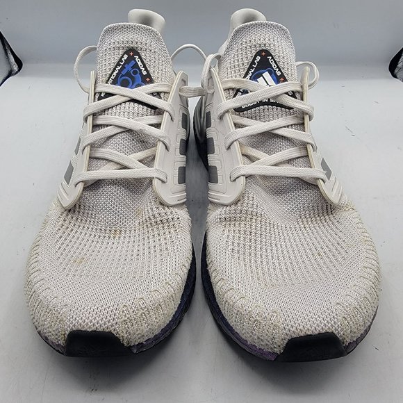 Adidas Ultraboost 20 Men Size 11.5 Dash Gray Blue ISS National Lab Sneaker Shoes - Picture 2 of 14